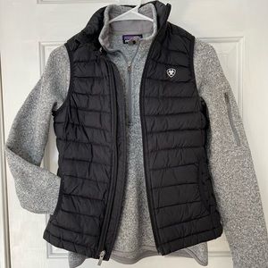 Ariat XS Ideal Down Black Vest